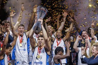 Les Fribourgeois savent comment gagner, ils l'ont prouvé en allant chercher leur 8e SBL Cup KEYSTONE/VALENTIN FLAURAUD